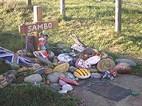 Sambo's grave